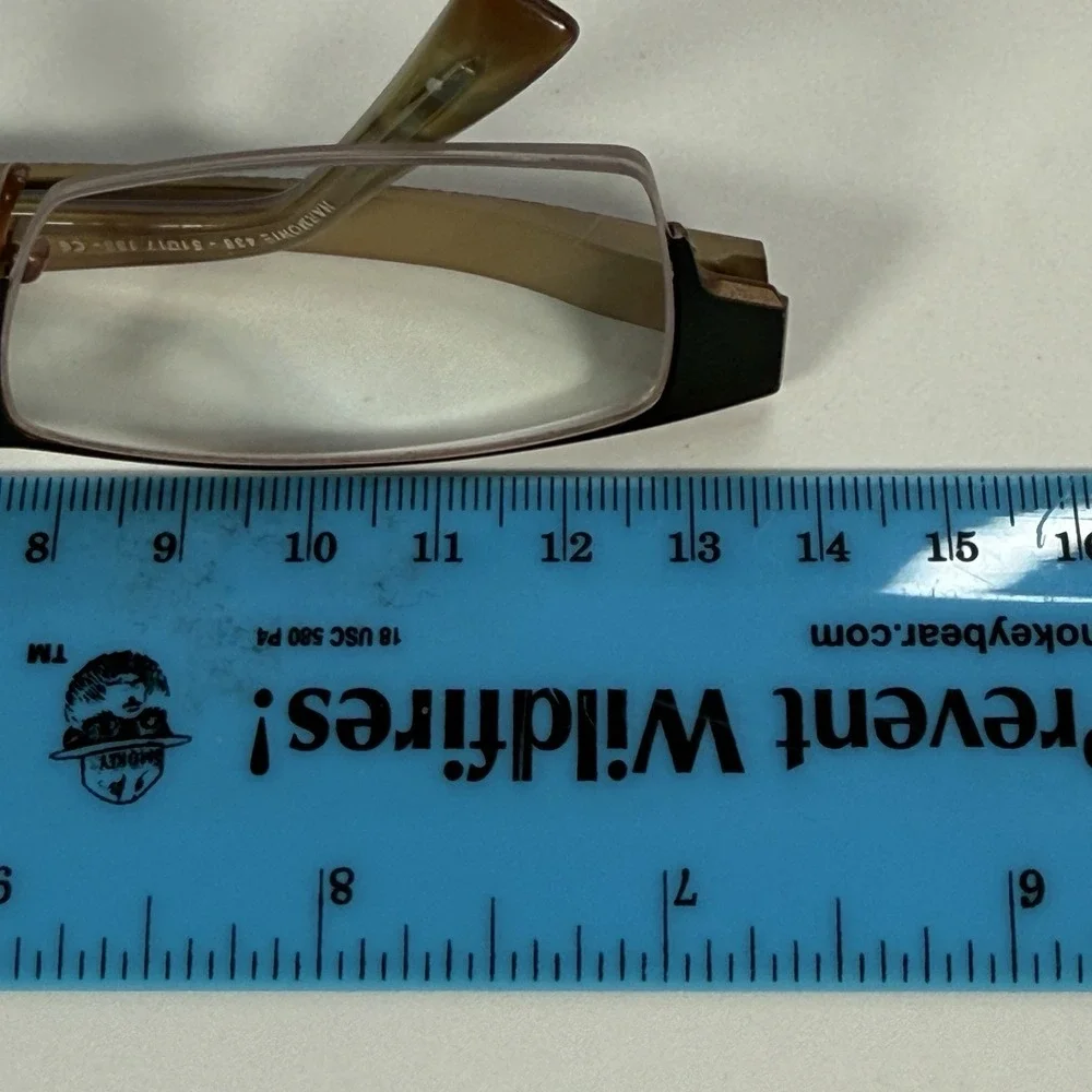 Jean LaFont Harmonie‎ 436 Eyeglasses Frame Only 51-17-135 Womens France Half Rim